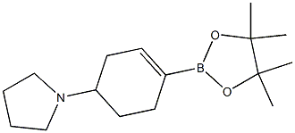 1-(4-(4,4,5,5-tetraMethyl-1,3,2-dioxaborolan-2-yl)cyclohex-3-enyl)pyrrolidine|