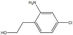 2-(2-AMino-4-chloro-phenyl)-ethanol 结构式
