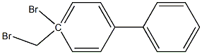 4-bromomethyl-4-bromobiphenyl Structure