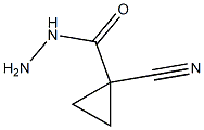 1-Cyanocyclopropanecarbohydrazide 化学構造式