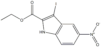 Ethyl 3-iodo-5-nitro-1H-indole-2-carboxylate