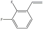 1,2-Difluoro-3-vinylbenzene Structure