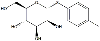 4-Methylphenyl-a-D-thiomannopyranoside,,结构式