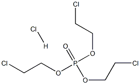 Tris(2-chloroethyl)phosphate HCl Structure