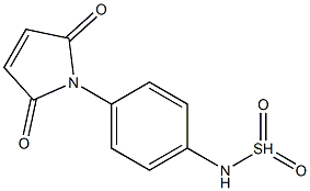 N-(4-磺酰胺基苯基)马来酰亚胺, , 结构式