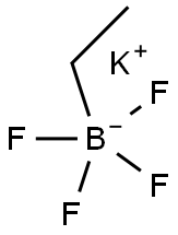 乙基氟硼酸钾, , 结构式
