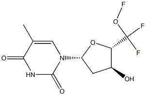 三氟胸苷杂质,,结构式