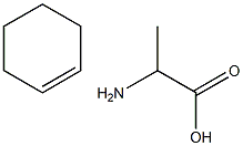 1-环己烯-1-DL-丙氨酸, , 结构式