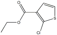 Ethyl 2-chloro-3-thiophenecarboxylate Struktur