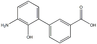 2'-hydroxy-3'-amino-[1,1'-biphenyl]-3-carboxylic acid Structure