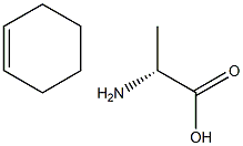 3-cyclohexene-1-D-alanine 化学構造式