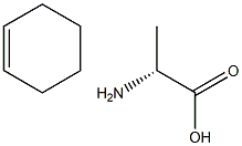 3-cyclohexene-1-D-alanine Struktur