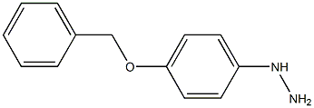 4-苄氧基苯肼, , 结构式