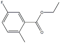 5-氟-2-甲基苯甲酸乙酯,,结构式