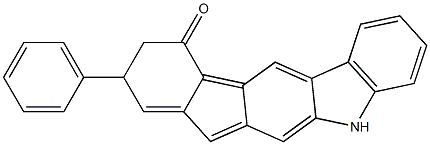 5-苯基茚[2,1-B]咔唑-7(5H)-酮 结构式