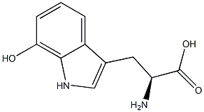 7-羟基-L-色氨酸, , 结构式