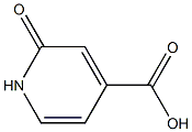 4-羧基-2-吡啶酮, , 结构式
