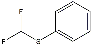 二氟甲基苯硫醚, , 结构式