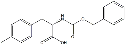 CBZ-D-4-methyl-phenylalanine Structure