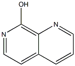 8-羟基-1,7-萘啶, , 结构式