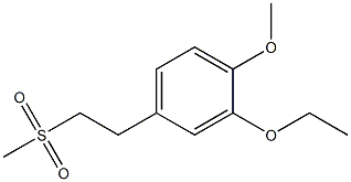 2-ethoxy-1-methoxy-4-(2-(methylsulfonyl)ethyl)benzene
