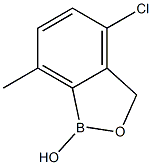 4-Chloro-7-methyl-1,3-dihydro-2,1-benzoxaborol-1-ol Structure