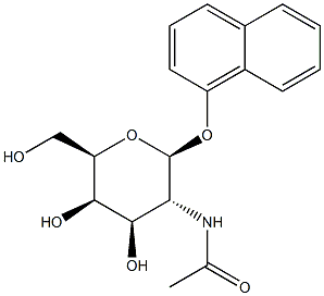 1-Naphthyl 2-acetamido-2-deoxy-b-D-galactopyranoside