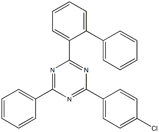 2-([1,1'-biphenyl]-2-yl)-4-(4-chlorophenyl)-6-phenyl-1,3,5-triazine|2-([1,1'-联苯基]-2-基)-4-(4-氯苯基)-6-苯基-1,3,5-三嗪