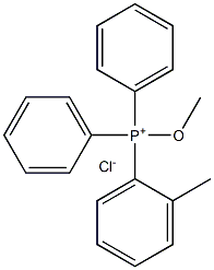 甲基甲氧基三苯基氯化膦, , 结构式