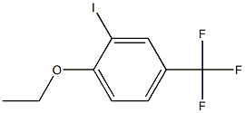 1-Ethoxy-2-iodo-4-trifluoromethylbenzene, 2270912-17-7, 结构式