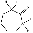 Cycloheptanone-2,2,7,7-d4 结构式