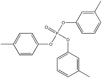 Bis(m-cresyl) p-Cresyl Phosphate,72016-32-1,结构式