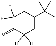 4-t-Butylcyclohexanone-2,2,6,6-d4 Structure