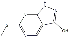  6-Methylsulfanyl-1H-pyrazolo[3,4-d]pyrimidin-3-ol