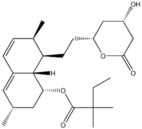 SiMvastatin EP IMpurity G Structure