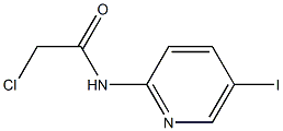 2-Chloro-N-(5-iodopyridin-2-yl)acetamide Structure