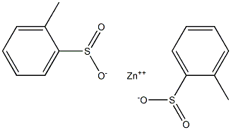 Zinc toluene sulfinate Structure