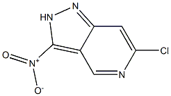 6-Chloro-3-nitro-2H-pyrazolo[4,3-c]pyridine 结构式