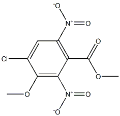  4-Chloro-3-methoxy-2,6-dinitro-benzoic acid methyl ester