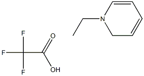 1-乙基吡啶三氟乙酸盐,,结构式