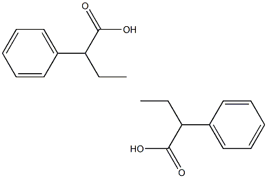 2-PHENYLBUTYRIC ACID2-phenylbutyric acid Structure