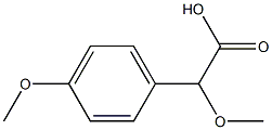 METHOXY-(4-METHOXY-PHENYL)-ACETIC ACID Structure