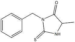 3-BENZYL-5-METHYL-2-THIOXO-IMIDAZOLIDIN-4-ONE Struktur