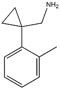 C-(1-O-TOLYL-CYCLOPROPYL)-METHYLAMINE Structure