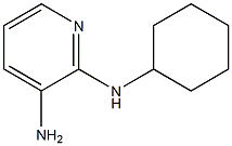 N2-CYCLOHEXYL-PYRIDINE-2,3-DIAMINE Structure