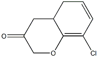 8-氯-3-二氢色原酮, , 结构式