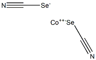 Cobalt(II) selenocyanate,,结构式