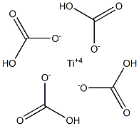 Titanium(IV) bicarbonate Structure