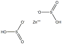 Zinc bisulfite Structure