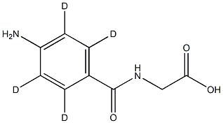 4-Aminobenzoyl-2,3,5,6-D4-glycine